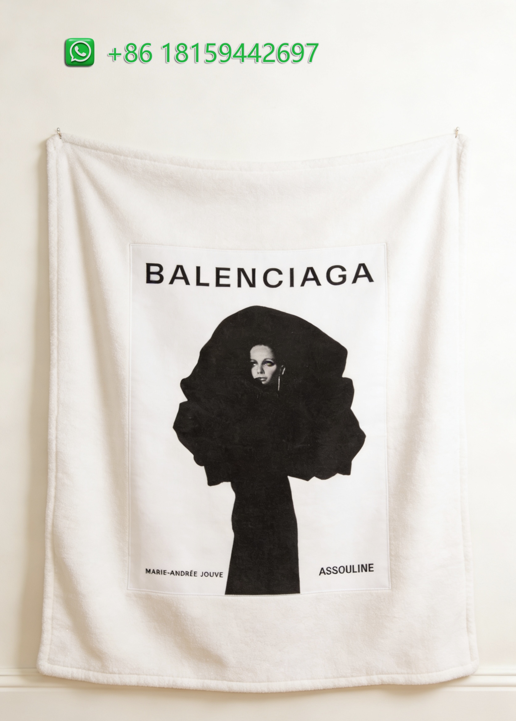 Balenciaga Throw Blankets